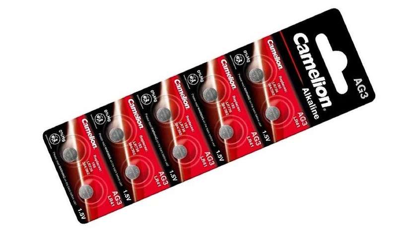 Camelion Alkaline Button Battery AG3