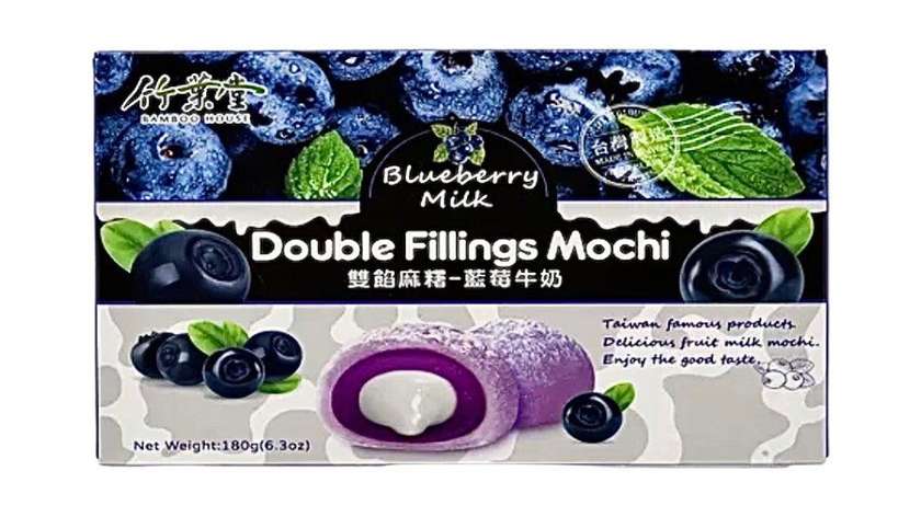 Double Filling Mochi Blueberry Milk 180g