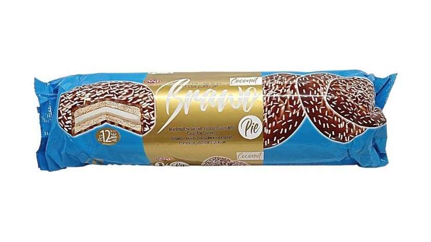 Brawo Pie Coconut Cookies 12pcs