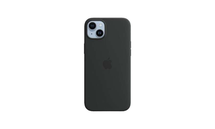 Alcantara Case for iPhone 14 Plus Black