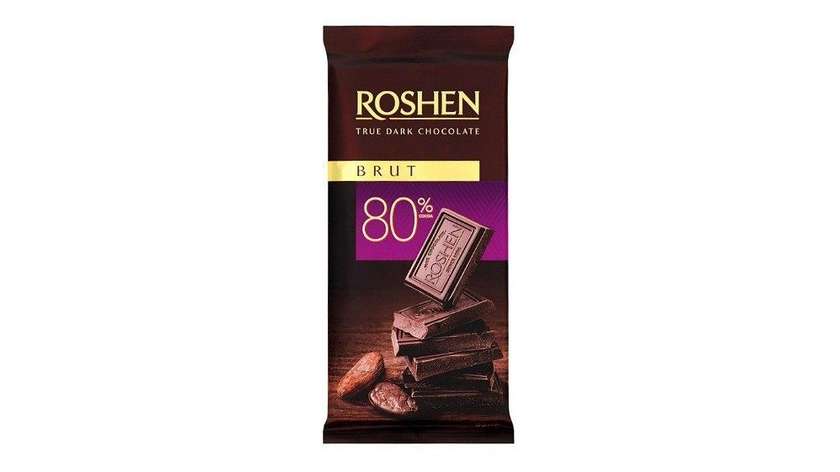 Roshen Brut 80% 85g