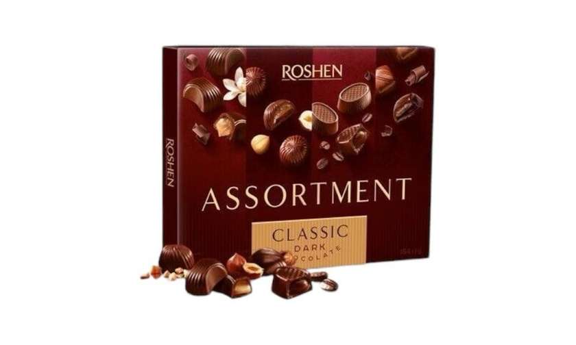Roshen Assortment Classic Dark Chocolate 145g