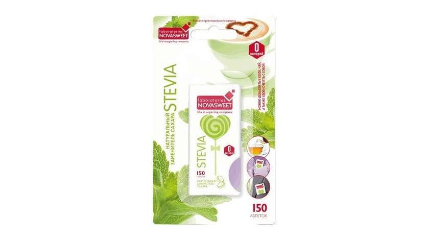 NovaSweet Stevia Sugar Substitute 150 Count
