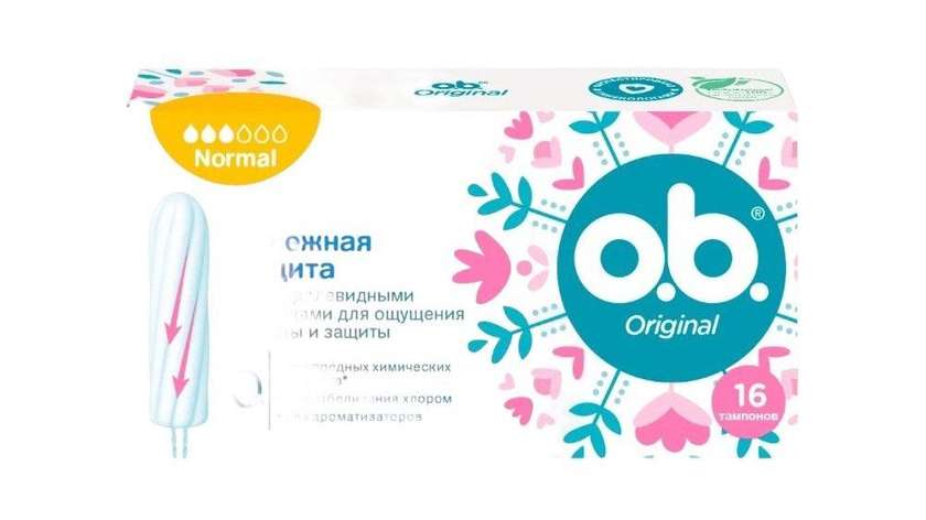 o.b. ProComfort Normal Tampons, 16 count