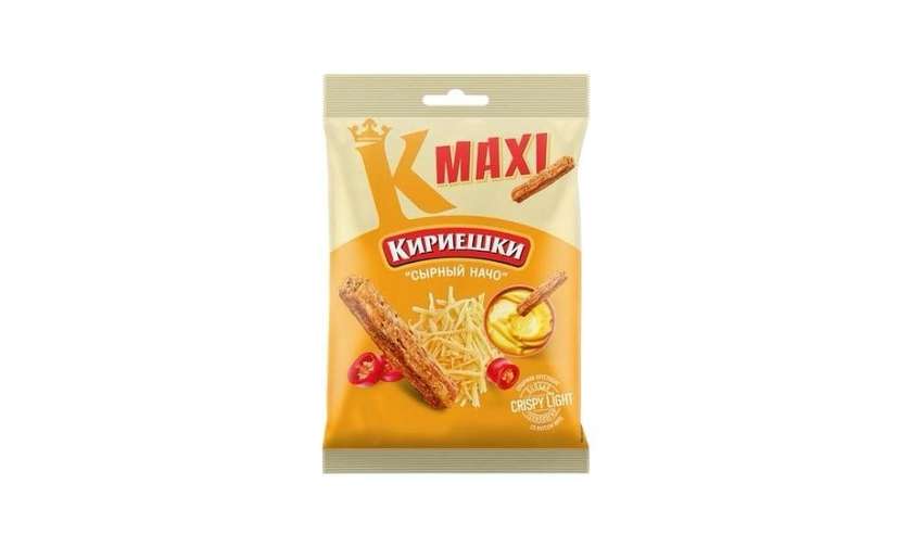 Kirieshki Croutons Maxi 60g/40 Nacho
