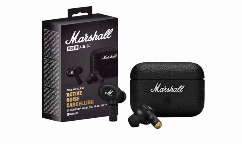 Marshall MOTIF A.N.C Wireless Earbuds Black