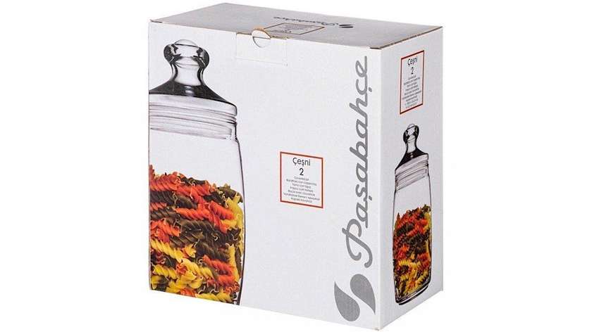 Glass Jar with Lid 1100ml