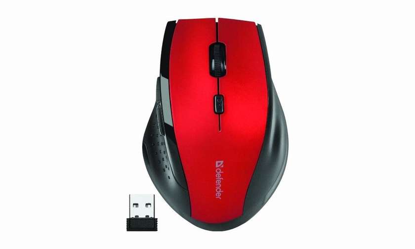 Wireless mouse Defender Accura MM-365 Red