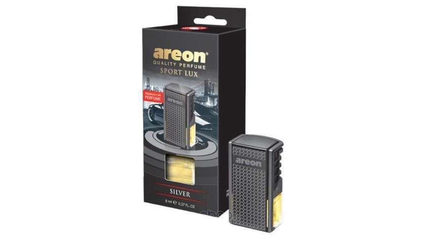 Areon Fresco Sport Lux Silver Air Freshener