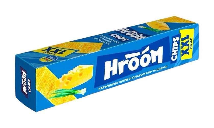 Hroom Cheese & Onion Chips 100g