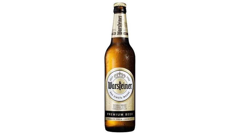 Warsteiner German Beer 0.66L 4.8% Alc