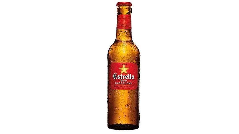 Estrella Damm Beer 0.66 Glass Bottle