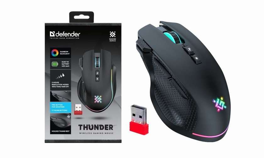 Defender Thunder GM-213 Wireless Gaming Mouse
