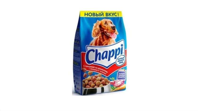 Chappi Dog Food with Beef 500g