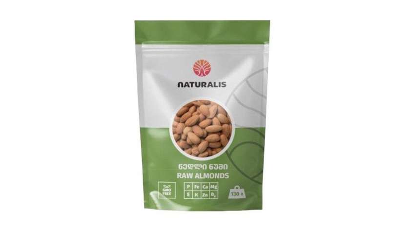 Naturalis Raw Almonds 130g