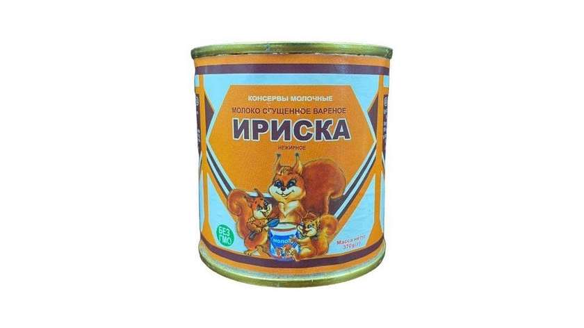 Boiled Condensed Milk 'Iriska' 370g