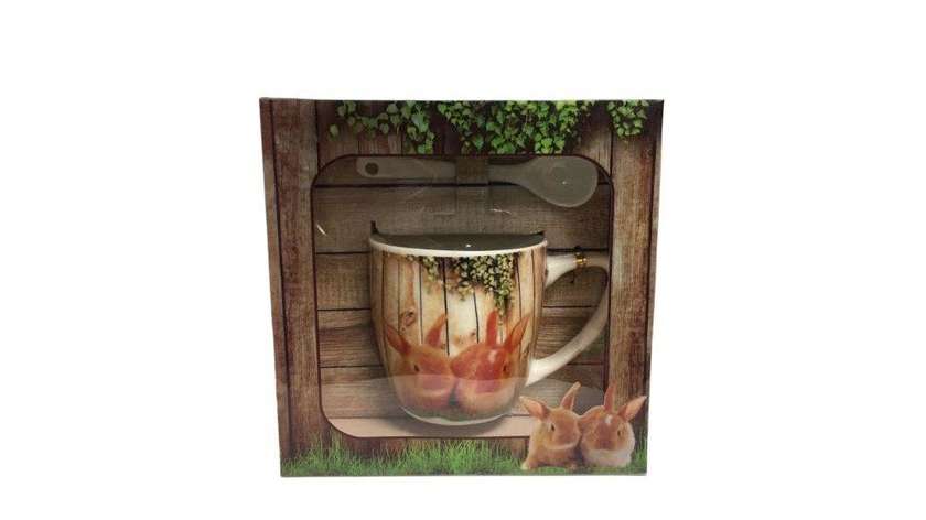 Gift cup with spoon