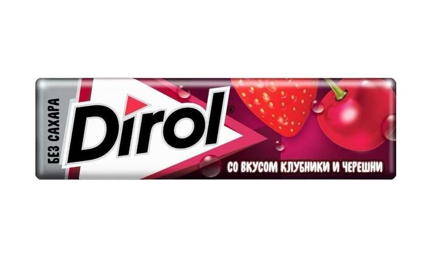 Dirol Cherry and Strawberry Flavor