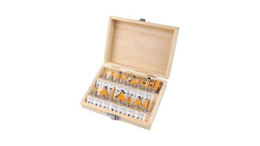 Tolsen tol2068-75681 Mini Milling Cutter Set 15 pcs