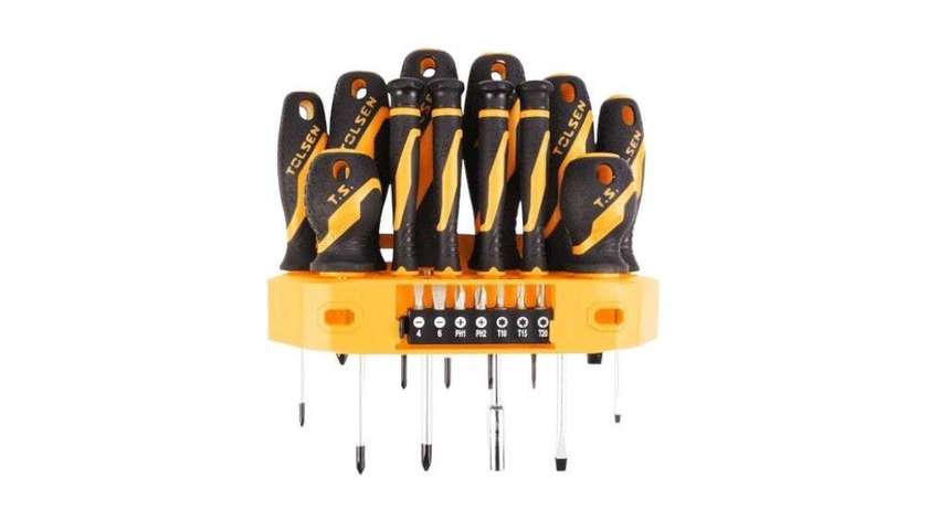 Tolsen tol2103-20183 Screwdriver Set, 19 Pieces