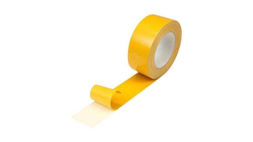 Keengross Double Sided PP Tape 19MM X 10M Light Yellow
