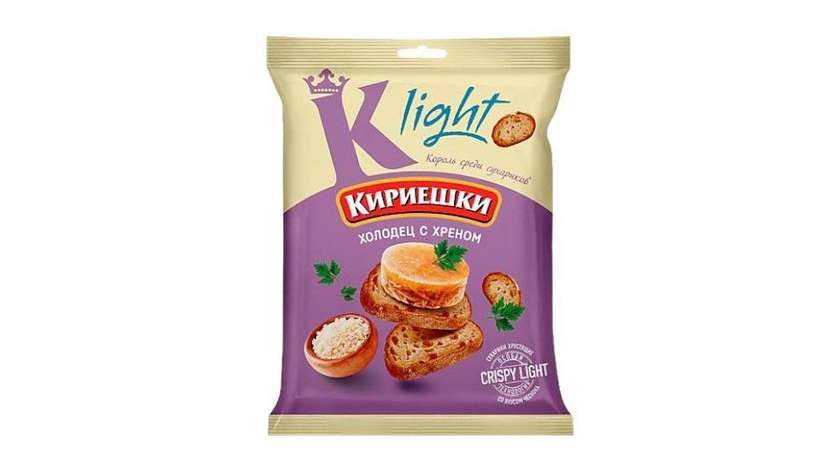 Kiriezhki Flavored Bread Crackers 50g
