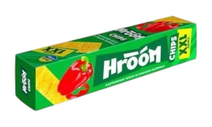 Hroom Paprika Chips 100g