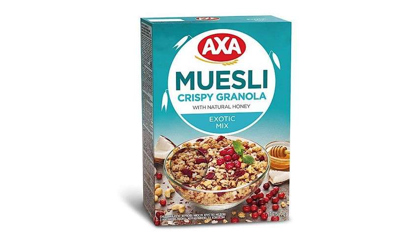Axa Granola Cranberry, Coconut, Flax Seeds 270gr