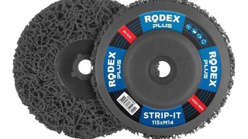 Angle Grinder Disc - Polishing Disc 115mm Black