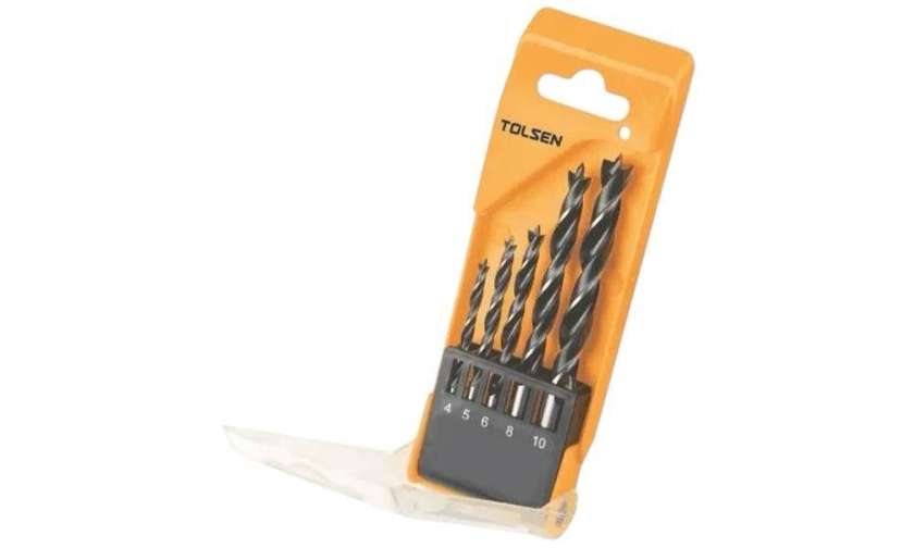 Tolsen tol980-75625 Electric Drill Bit Set, 5 Pieces