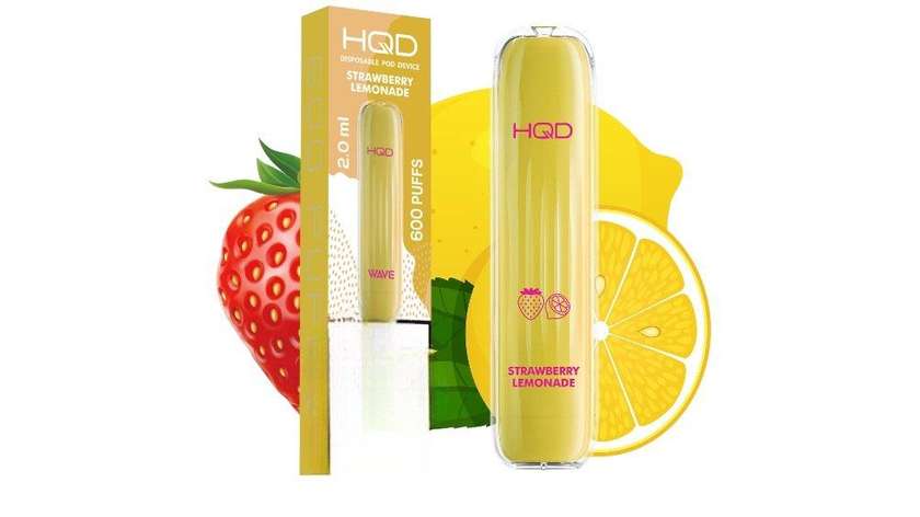 HQD Wave Strawberry Lemonade 600 Puffs