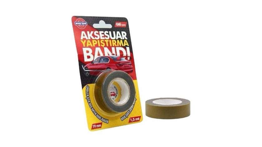 Boss Tape Double Sided Tape for Car Accessories 19mm x 1.5m