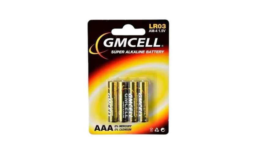 Gmcell AAA Batteries - 4 Pack