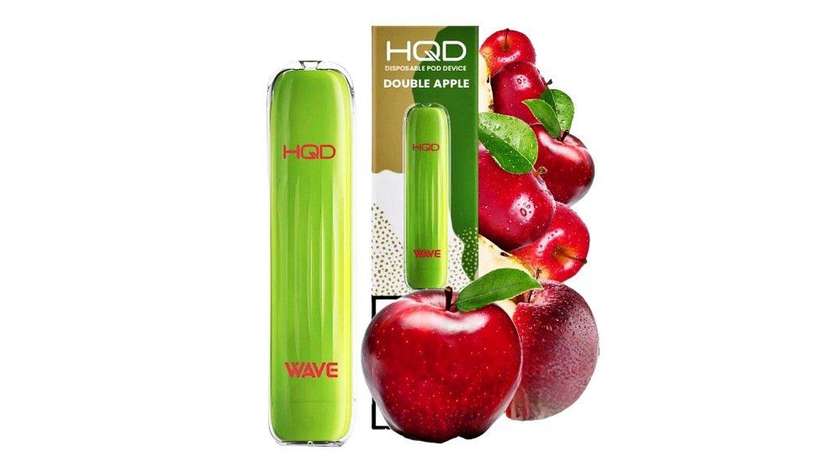 HQD Wave Double Apple 600 Puffs