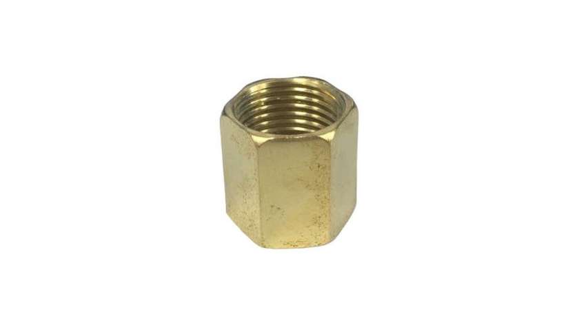 Brass Barrel Nipple with Internal Thread 20mm