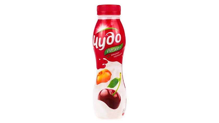 Chudo Cherry-Sour Cherry Drinking Yogurt 590g