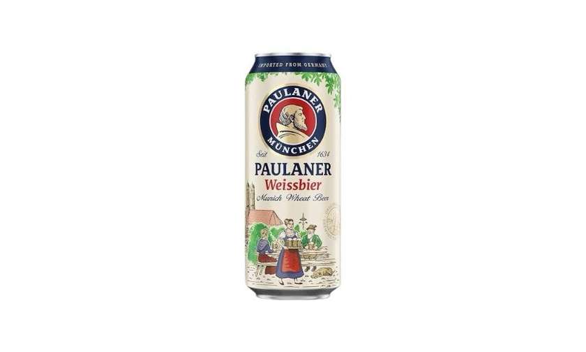 Paulaner Hefe-Weissbier Non-Filtered Can 0.5L