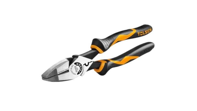 Tolsen tol1553-10305 Flat Nose Pliers with Rubber Handle