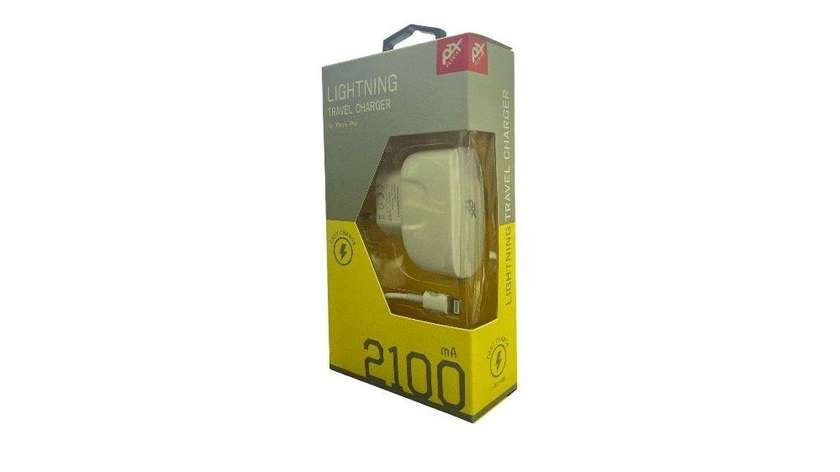 Lightning Travel Charger for iPhone/iPad 2100mA