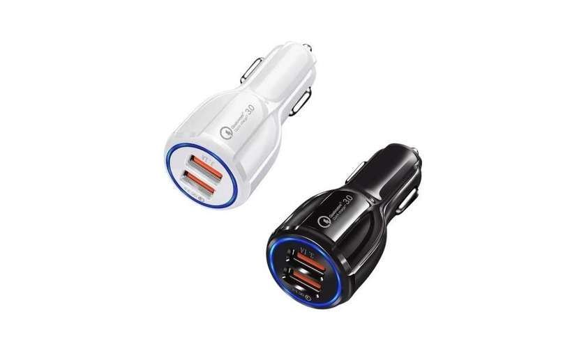 Fast Car Charger, 2-Port (1 piece)