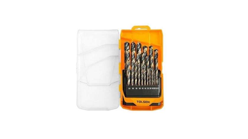 Tolsen tol1414-75086 Electric Drill Replacement Bit Set 19pcs