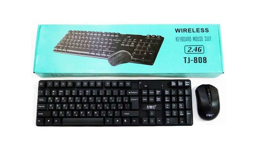 Wireless Keyboard and Mouse TJ-808
