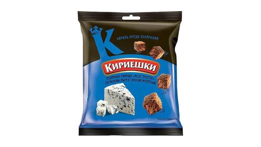 Kirieshki Cheese Flavored Crackers 40g