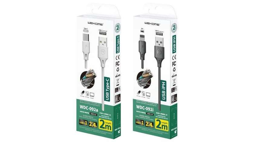 Wekome WDC-092i USB IPH 2m