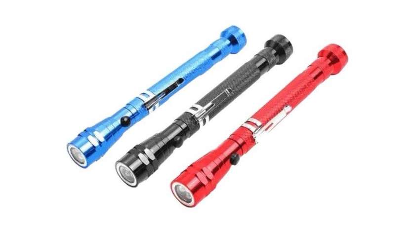 Tolsen tol625-66011 Flashlight with magnet, 1 piece, blue