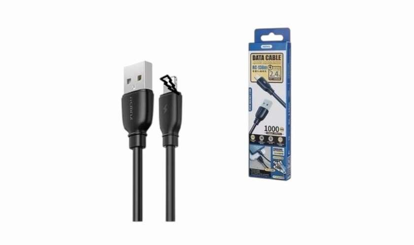 REMAX Suji Pro 2.4A data cable RC-138i black