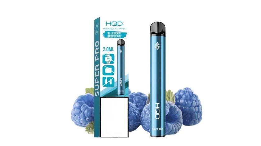 HQD Super Pro Blueberry Raspberry 600 Puffs