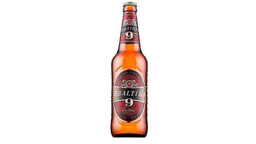 Baltika No. 9 (Glass Bottle)