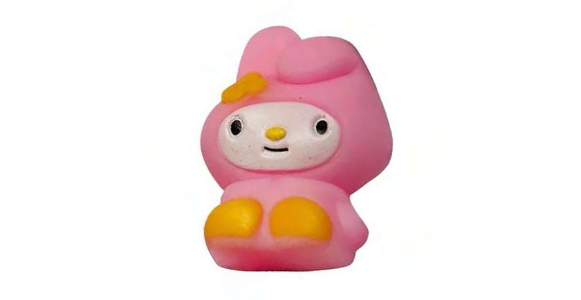 Pink Squishy Bunny