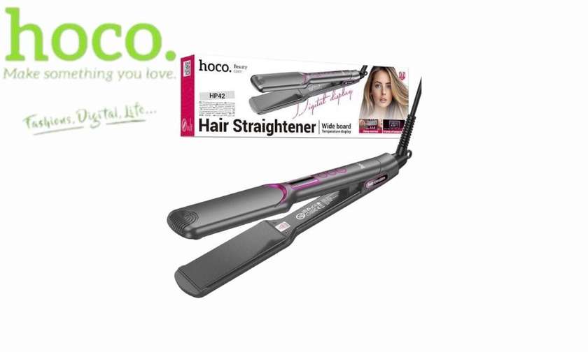 Hoco HP42 Wide Board Hair Straightener With Digital Display